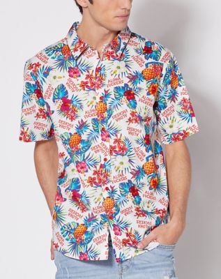 Aloha Fuckers Button Down Shirt - Size ADULT EX LARGE - by Spencer's