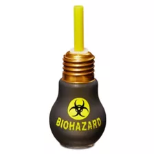 Light Bulb Biohazard Shot Glass - 1.5 oz. at Spencer's