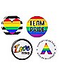 Multi-Pack Pride Buttons - 4 Pack