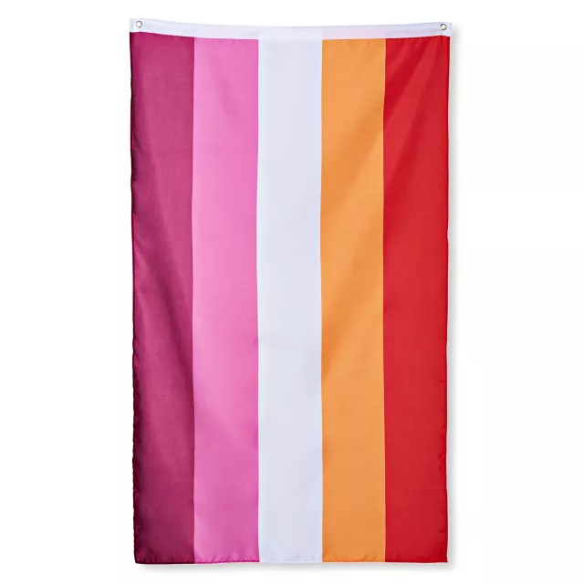 Lesbian Pride Flag at Spencer's