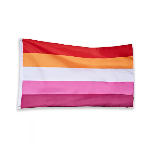 Lesbian Pride Flag at Spencer's