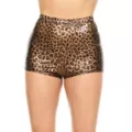 Leopard Print High Waist Boyshort Panties at Spencer's