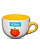 U Thicc Peach Soup Mug - 22 oz.