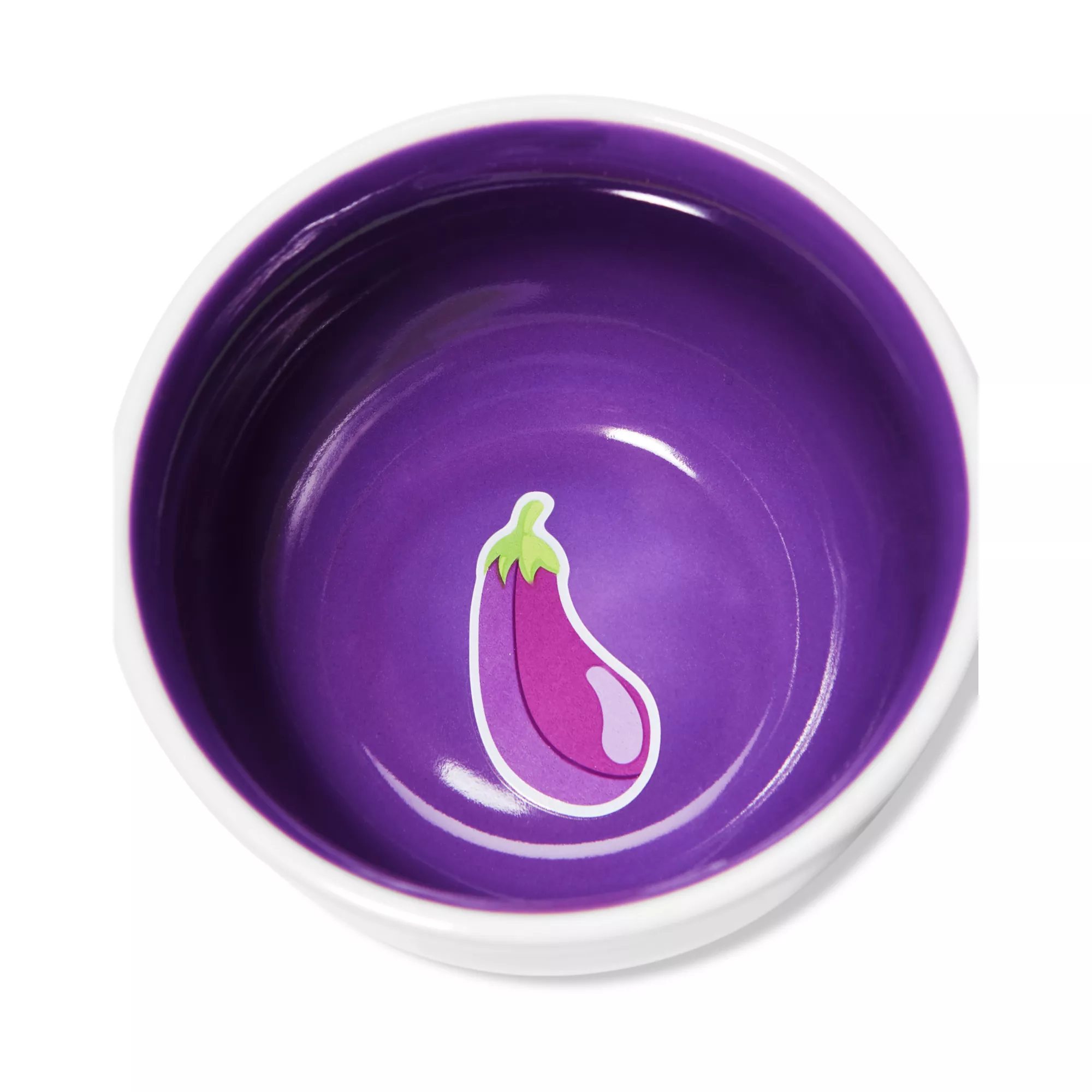 U Up Eggplant Emoji Soup Mug - 22 oz. at Spencer's