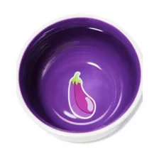 U Up Eggplant Emoji Soup Mug - 22 oz. at Spencer's