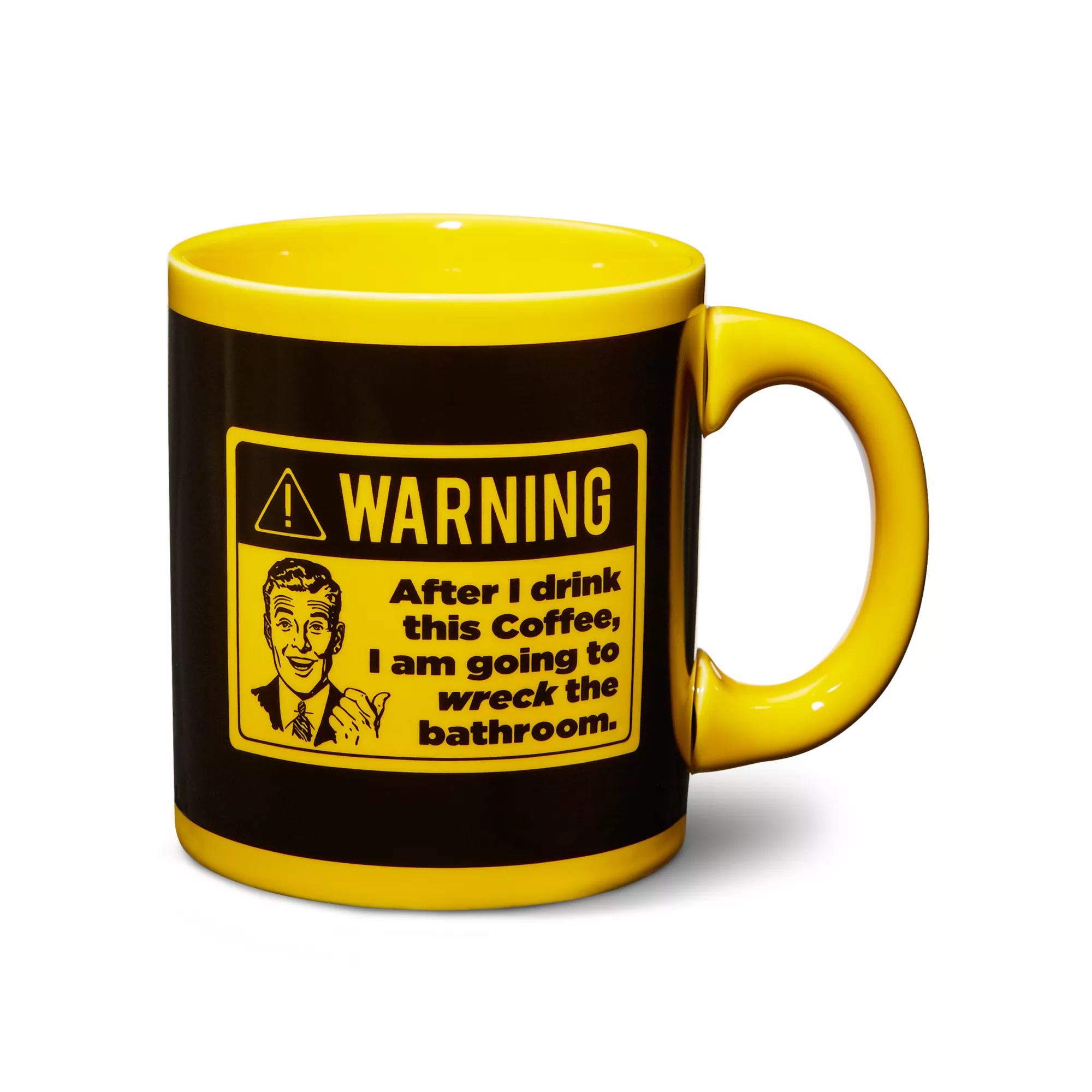 Warning Coffee Mug - 20 oz. at Spencer's