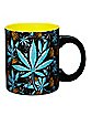 Pineapple Leaf Coffee Mug - 20 oz.