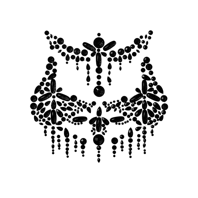 Glitter Crystal Jewel Body Sticker Pasties at Spencer's