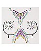 Iridescent Crystal Jewel Body Sticker Pasties