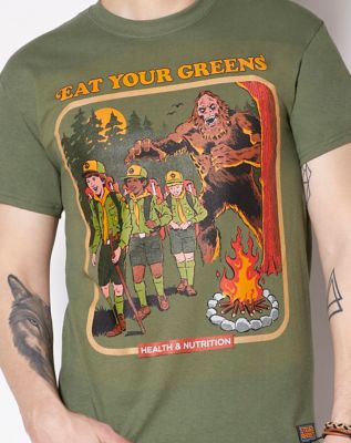 Eat Your Greens T Shirt - Steven Rhodes