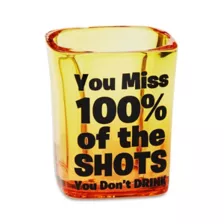 Shots You Don't Take Shot Glass - 2 oz. at Spencer's