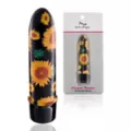 Flower Power 10-Function Sunflower Waterproof Bullet Vibrator 5 Inch - Sexology at Spencer's