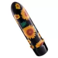 Flower Power 10-Function Sunflower Waterproof Bullet Vibrator 5 Inch - Sexology at Spencer's
