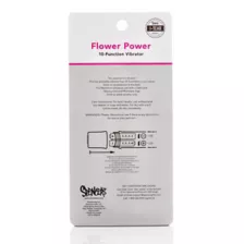 Flower Power 10-Function Sunflower Waterproof Bullet Vibrator 5 Inch - Sexology at Spencer's