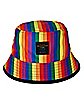 Pride Rainbow Bucket Hat
