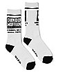Dunder Mifflin Crew Socks - The Office