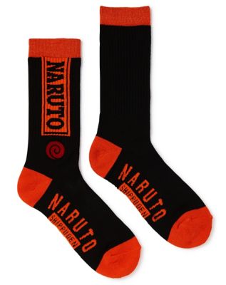 Athletic Naruto Crew Socks - Spencer's