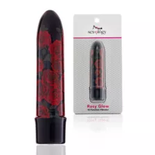 Rosy Glow 10-Function Waterproof Bullet Vibrator 5.3 Inch - Sexology at Spencer's