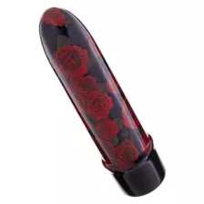 Rosy Glow 10-Function Waterproof Bullet Vibrator 5.3 Inch - Sexology at Spencer's