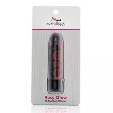 Rosy Glow 10-Function Waterproof Bullet Vibrator 5.3 Inch - Sexology at Spencer's