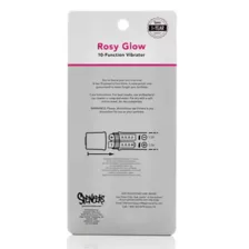 Rosy Glow 10-Function Waterproof Bullet Vibrator 5.3 Inch - Sexology at Spencer's