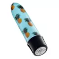 Paradise Found 10-Function Pineapple Waterproof Bullet Vibrator 5 Inch - Sexology at Spencer's