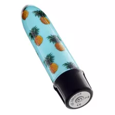 Paradise Found 10-Function Pineapple Waterproof Bullet Vibrator 5 Inch - Sexology at Spencer's