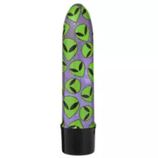 Outta This World 10-Function Alien Waterproof Bullet Vibrator 5 Inch - Sexology at Spencer's