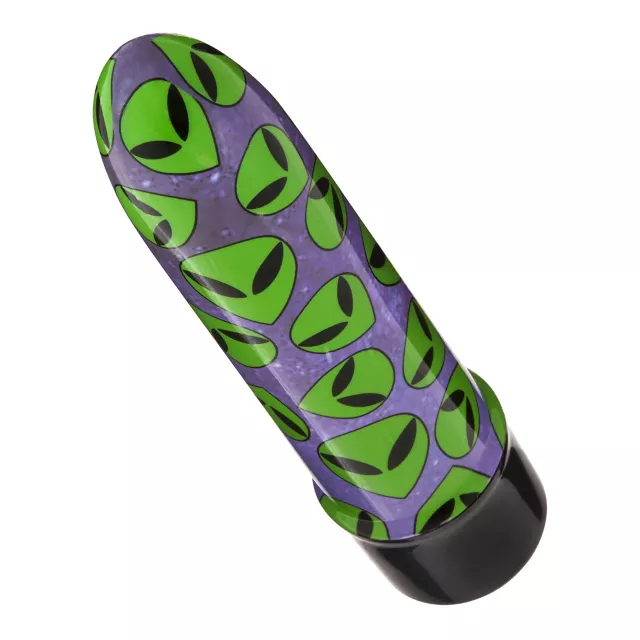 Outta This World 10-Function Alien Waterproof Bullet Vibrator 5 Inch - Sexology at Spencer's