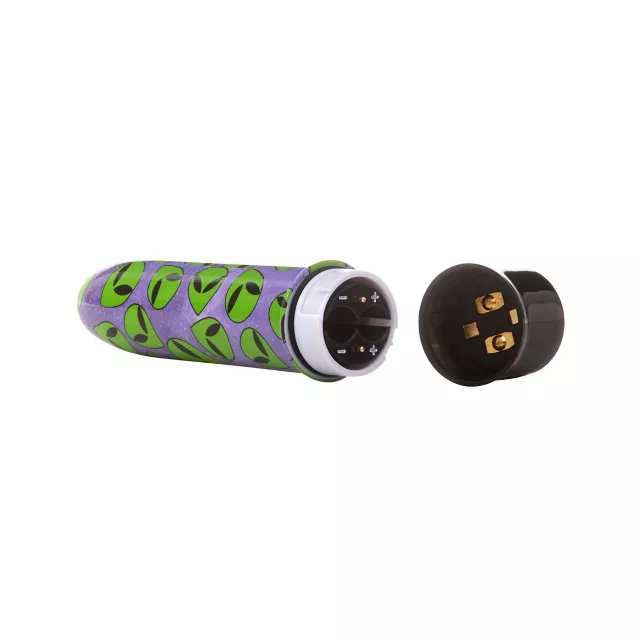 Outta This World 10-Function Alien Waterproof Bullet Vibrator 5 Inch - Sexology at Spencer's
