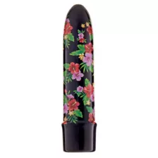 Maui Wowie Multi-Speed Waterproof Vibrator 5 Inch Tropical Flowers - Sexology at Spencer's