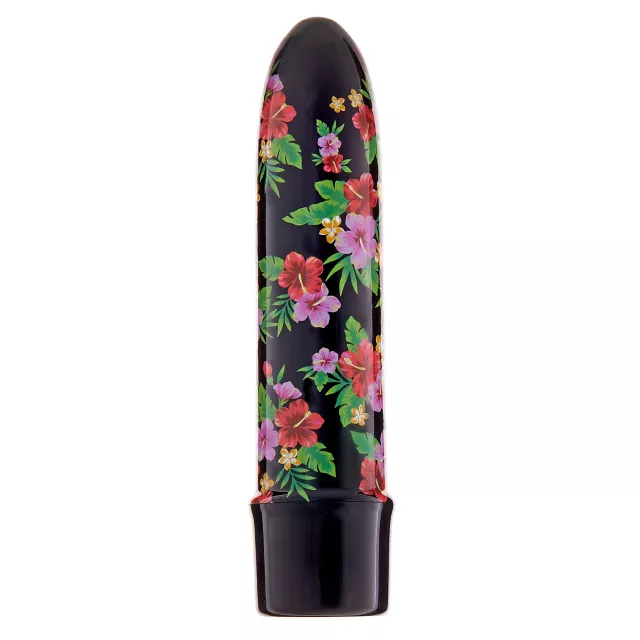 Maui Wowie Multi-Speed Waterproof Vibrator 5 Inch Tropical Flowers - Sexology at Spencer's