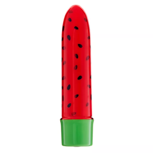 Sweet Thing 10-Function Waterproof Watermelon Bullet Vibrator 5 Inch - Sexology at Spencer's