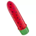 Sweet Thing 10-Function Waterproof Watermelon Bullet Vibrator 5 Inch - Sexology at Spencer's