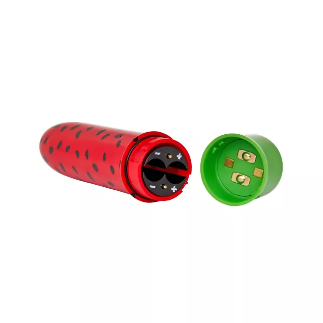 Sweet Thing 10-Function Waterproof Watermelon Bullet Vibrator 5 Inch - Sexology at Spencer's