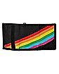 Rainbow Trifold Chain Wallet