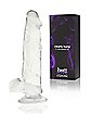 Clearly Hung Suction Cup Dildo 8 Inch - Hott Love Extreme