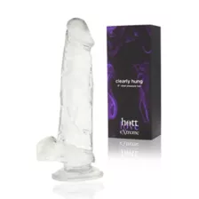 Clearly Hung Suction Cup Dildo 8 Inch - Hott Love Extreme at Spencer's