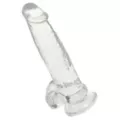 Clearly Hung Suction Cup Dildo 8 Inch - Hott Love Extreme at Spencer's
