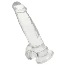 Clearly Hung Suction Cup Dildo 8 Inch - Hott Love Extreme at Spencer's