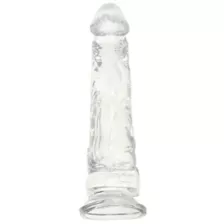 Clearly Hung Suction Cup Dildo 8 Inch - Hott Love Extreme at Spencer's