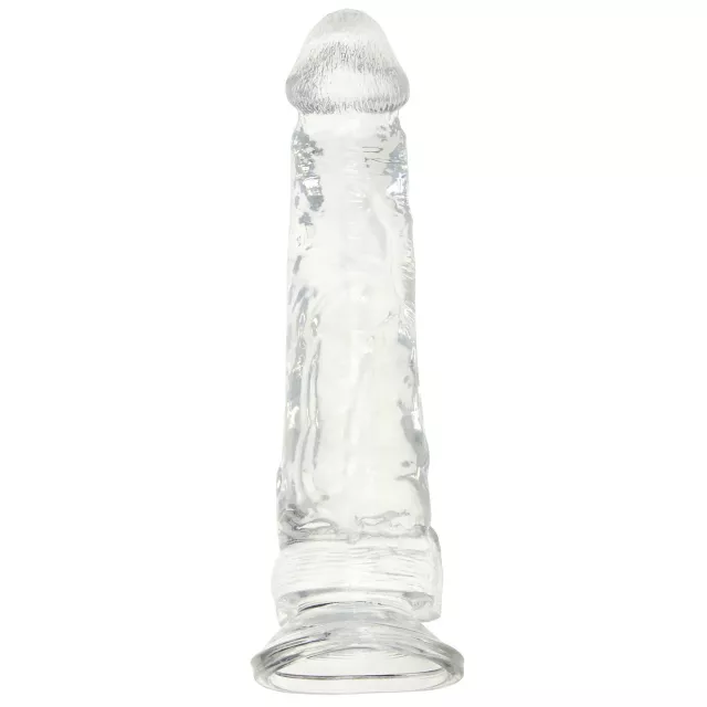 Clearly Hung Suction Cup Dildo 8 Inch - Hott Love Extreme at Spencer's
