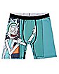 Rick and Morty Middle Finger Boxer Briefs