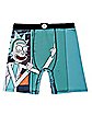 Rick and Morty Middle Finger Boxer Briefs
