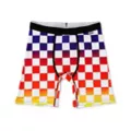 Rainbow Checkered Boxer Briefs at Spencer's