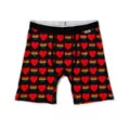 Rainbow Heart Boxer Briefs at Spencer's