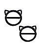 Cat Nipple Shields - 14 Gauge