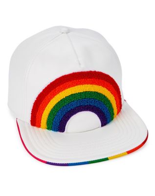 rainbow snapback hat