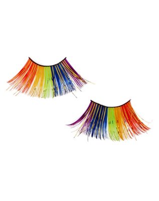 rainbow eyelashes