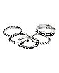 Multi-Pack Rings 9 Pack - Size 7